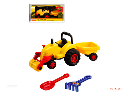 TRACTOR SET(BEACH)