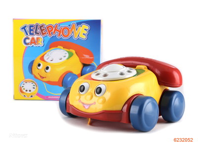 PULL LINE TELEPHONE CAR