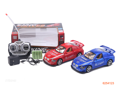 1:18 5CHANNELS R/C CAR W/LIGHT/4*1.2V BATTERIES IN CAR/CHARGER W/O 2AA BATTERIES IN CONTROLLER.2COLOUR