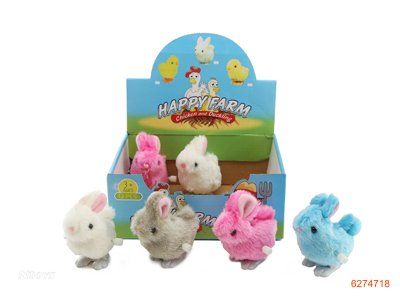 WIND UP RABBIT 12PCS/DISPLAY BOX