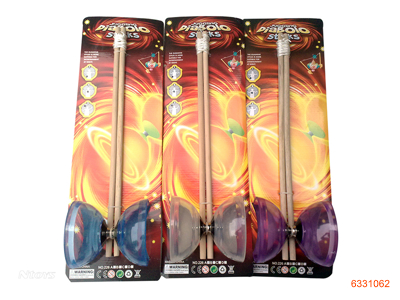 DIABOLO SET 3COLOURS