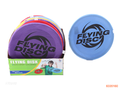 12INCH FLYING DISK.12PCS/DISPLAY BOX