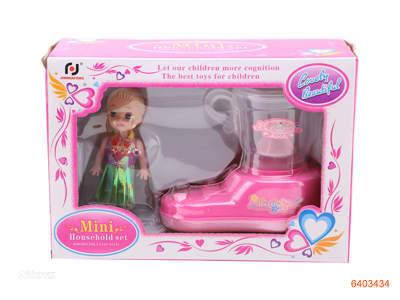 B/O JUICER W/DOLL.W/O 2*AA BATTERIES