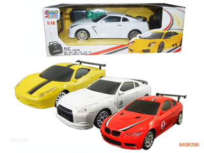 1:18 4FUNCTION R/C CAR W/LIGHT/CHARGER/4*1.2V AA BATTERIES IN CAR.W/O 2*1.5V AA BATTERIES IN CONTROLLER.4ASTD