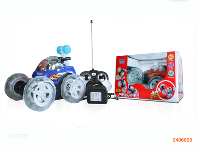 4FUNCTION R/C CAR W/LIGHT/MUSIC/CHARGER/4.8V BATTERIES IN CAR.W/O 2*AA BATTERIES IN CONTROLLER
