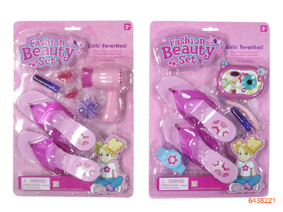 BEAUTY SET W/3*AG13 BUTTON BATTERIES IN CAMERA.W/O 1*AA BATTERIES IN HAIR DRYER