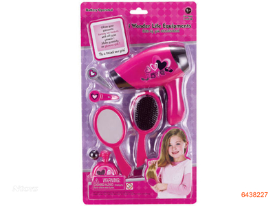 BEAUTY SET W/O 2*AAA BATTERIES IN HAIR DRYER