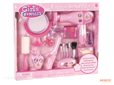 BEAUTY SET W/O 2*AA BATTERIES IN HAIR DRYER