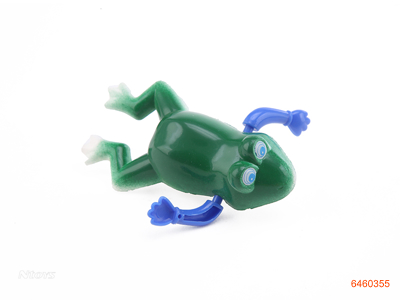 WIND UP FROG CAN SWIM