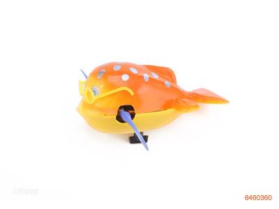 WIND UP CARTOON FISH CAN SWIM