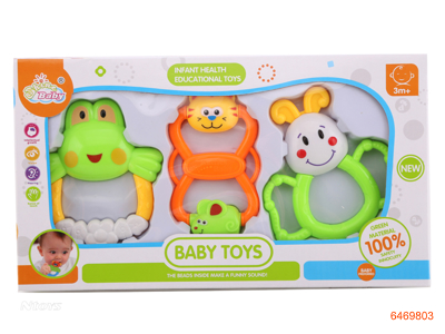 BABY RATTLE 3PCS