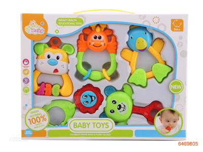 BABY RATTLE 5PCS