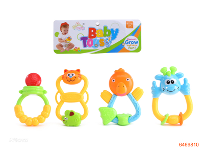 BABY RATTLE 4PCS