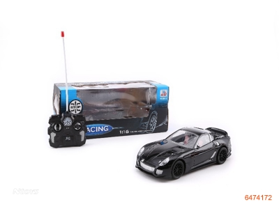 1:16 4FUNCTION R/C CAR W/LIGHT.W/O 4*AA BATTERIES IN CAR/2*AA BATTERIES IN CONTROLLER.3COLOR