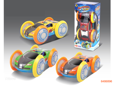 B/O SKIP DOUBLE CAR W/LIGHT & MUSIC.4COLOUR.W/O 3AA BATTERIES