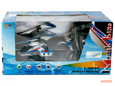 3.5FUNCTION METEL R/C HELICOPTER W/GYRO/3.7V 180MAH BATTERIES IN HELICOPTER.W/O 6*AA BATTERIES IN CONTROLLER