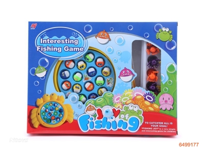 FISHING SET W/MUSIC W/O 2*AA BATTERIES