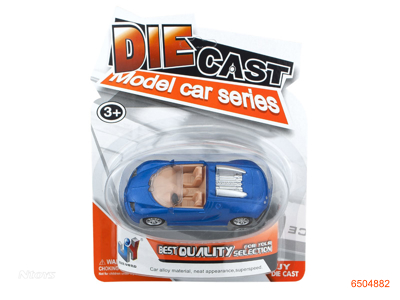 P/B DIE-CAST CAR.4ASTD