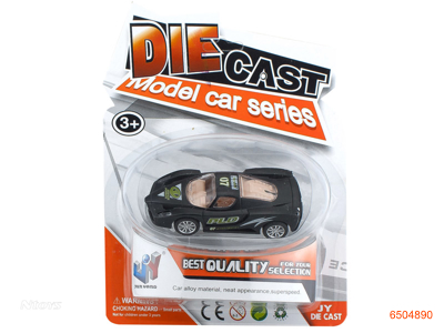 P/B DIE-CAST RACING CAR.4ASTD
