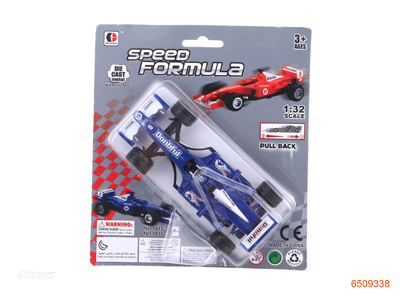 1:32 PULL BACK DIE-CAST CAR 2COLOURS