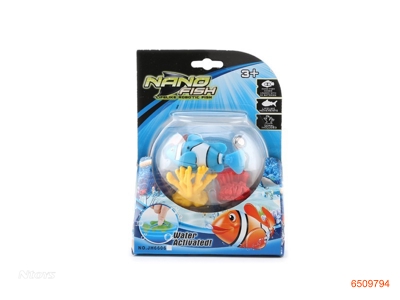 B/O CARTOON FISH W/2*AG13 BUTTON BATTERIES