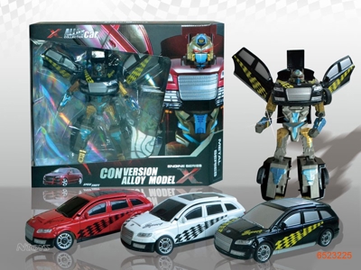 TRANSFORMER DIE-CAST CAR.3COLOR