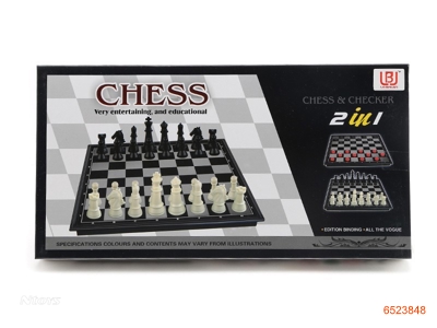 2 IN 1 MAGNETIC CHESS