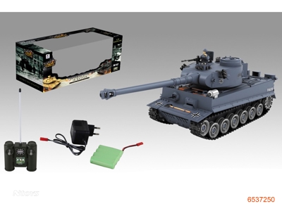 R/C TANK W/LIGHT/MUSIC/1*4.8V BATTERY IN TANK/CHARGER W/O 2*AA BATTERIES