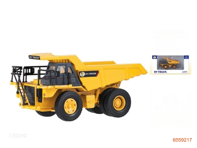 1;50 FREE WHEEL DIE-CAST CONSTRUCTION TRUCK