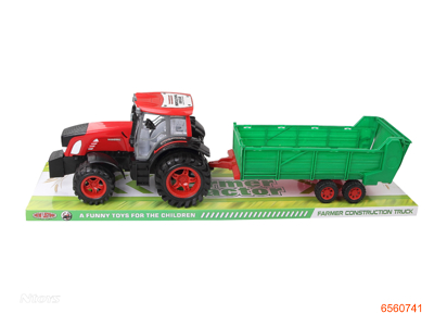 F/P FARM TRUCK W/LIGHT/3*AG13 BATTERIES 2COLOUR