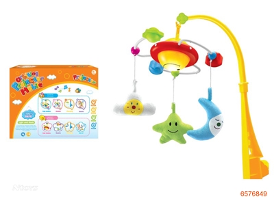 PROJECTION MUSIC BABY MOBILE/BED RING W/O 3AA BATTERIES
