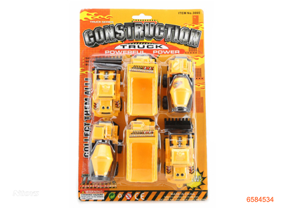 FREE WHEEL CONSTRUCTION TRUCK 3ASTD 6PCS