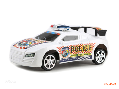 PULL LINE POLICE CAR