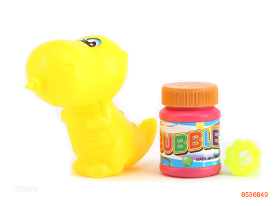 BUBBLE TOYS W/WHISTLE 2COLOUR