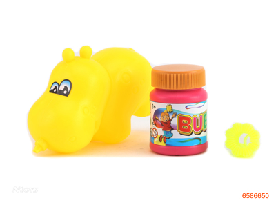 BUBBLE TOYS W/WHISTLE 2COLOUR