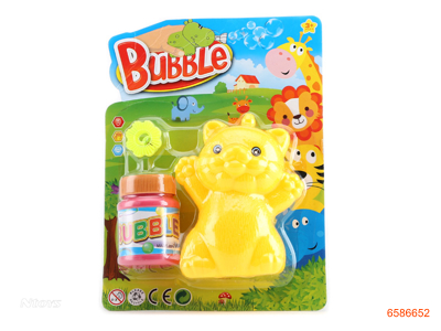 BUBBLE TOYS W/WHISTLE 2COLOUR