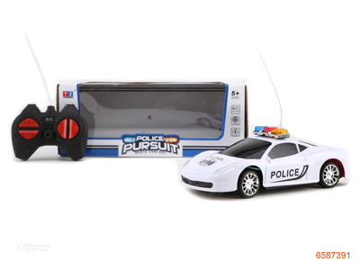 1:24 4CHANNELS R/C CAR W/O 2AA BATTERIES IN CONTROLLER,4AA BATTERIES IN CAR 3COLOUR 2ASTD