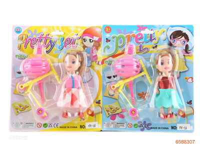 3.5''FASHION DOLL SET