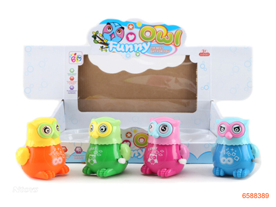 WIND UP OWL 12PCS/BOX