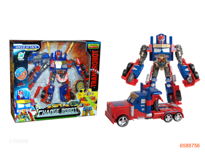 TRANSFORMER W/SOUND/LIGHT/3*LR44 BUTTON BATTERIES