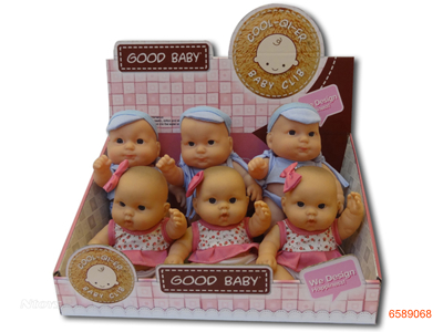 8''FASHION DOLL SET 6PCS/BOX