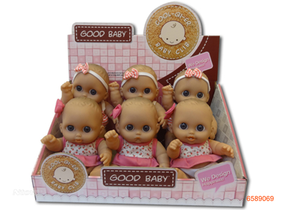 8''FASHION DOLL SET6PCS/BOX