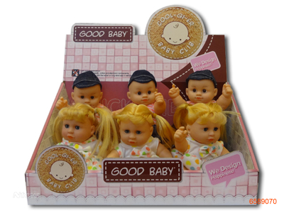 8''FASHION DOLL SET 6PCS/BOX