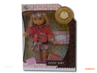 12.5''VINYL DOLL  2ASTD