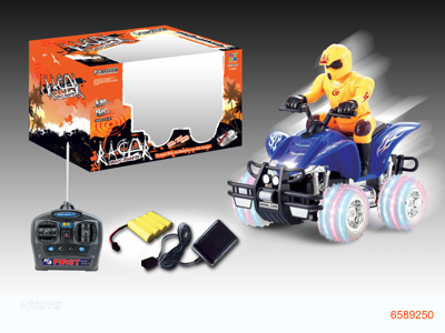 1:18 4CHANNELS R/C CAR W/4.8V BATTERIES IN CAR,2AA BATTERIES IN CONTROLLER
