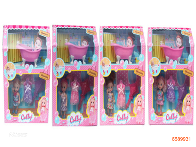 3.5''FASHION DOLL SET