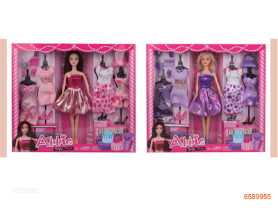 11.5''FASHION DOLL SET