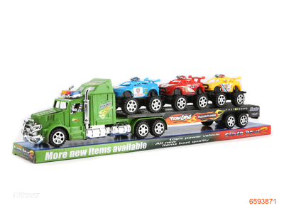 F/P TRUCK W/3PCS POLICE CAR