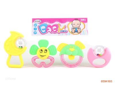 BABY RATTLE.4PCS