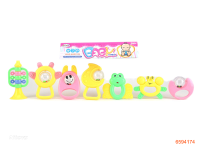 BABY RATTLE.7PCS